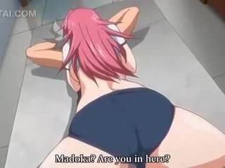 Hentai adult clip siren in big tits gets wet