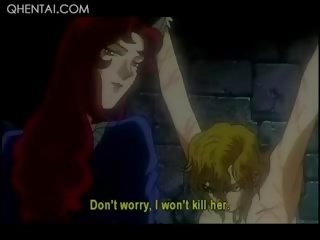 Hentai nepříjemný ms torturing a blondýnka pohlaví klip otrok v chains